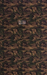 Camouflage Print on Camo Stretch Mesh nylon-lycra 2
