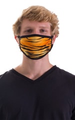 Golden Kat-Black 2-ply face mask 4