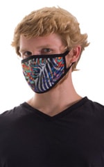 Jumanji-Black 2-ply face mask 5