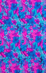 Tahitian Magenta/Aqua Fabric