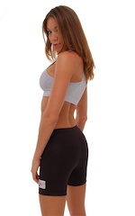 Womens Gym Shorts, Rear View